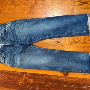Moussy womens antique Deep Blue Straight leg Jeans size 30